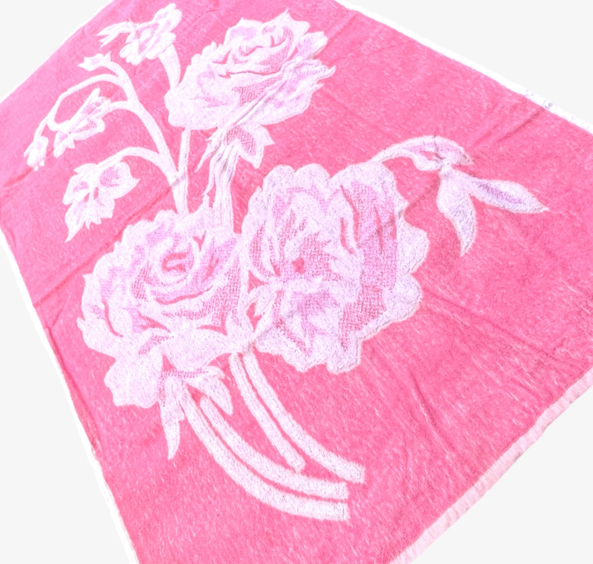 Gande serviette de toilette vintage