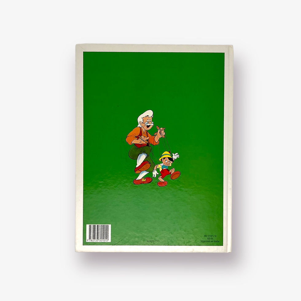 Miniature : Livre "Pinocchio"en BD