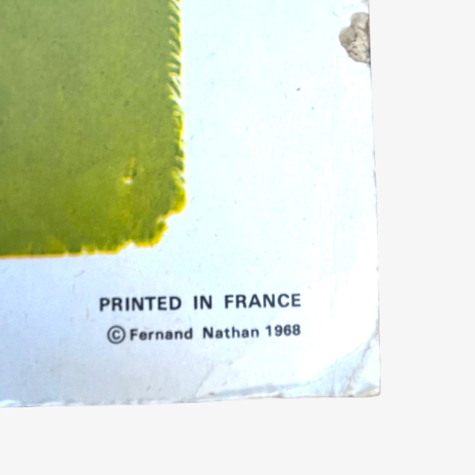 Miniature : Affiche scolaire Daniel et Valérie 1968