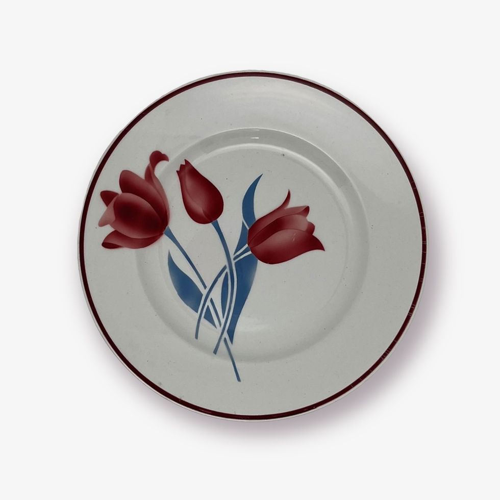 Miniature : 4 assiettes plates Orchies Moulin des Loups