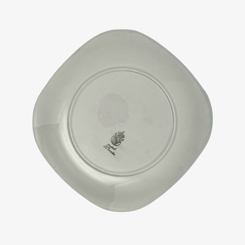 Miniature : 6 assiettes plates  K&G Lunéville
