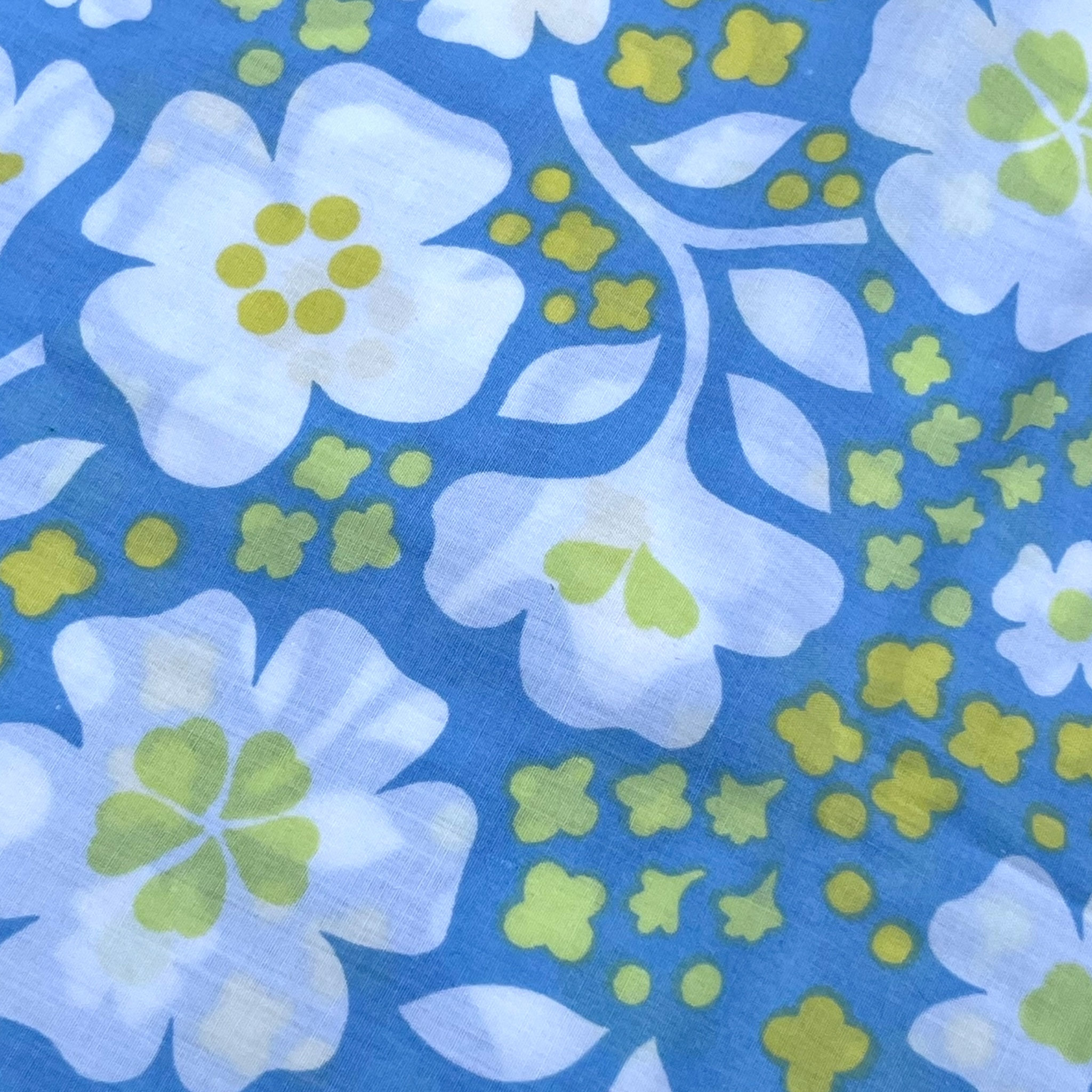 Drap plat vintage 1 personne