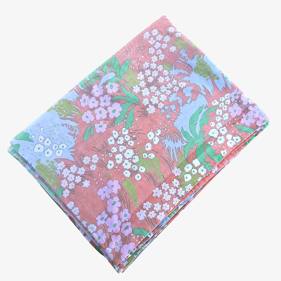 Miniature : Drap plat vintage 1 personne