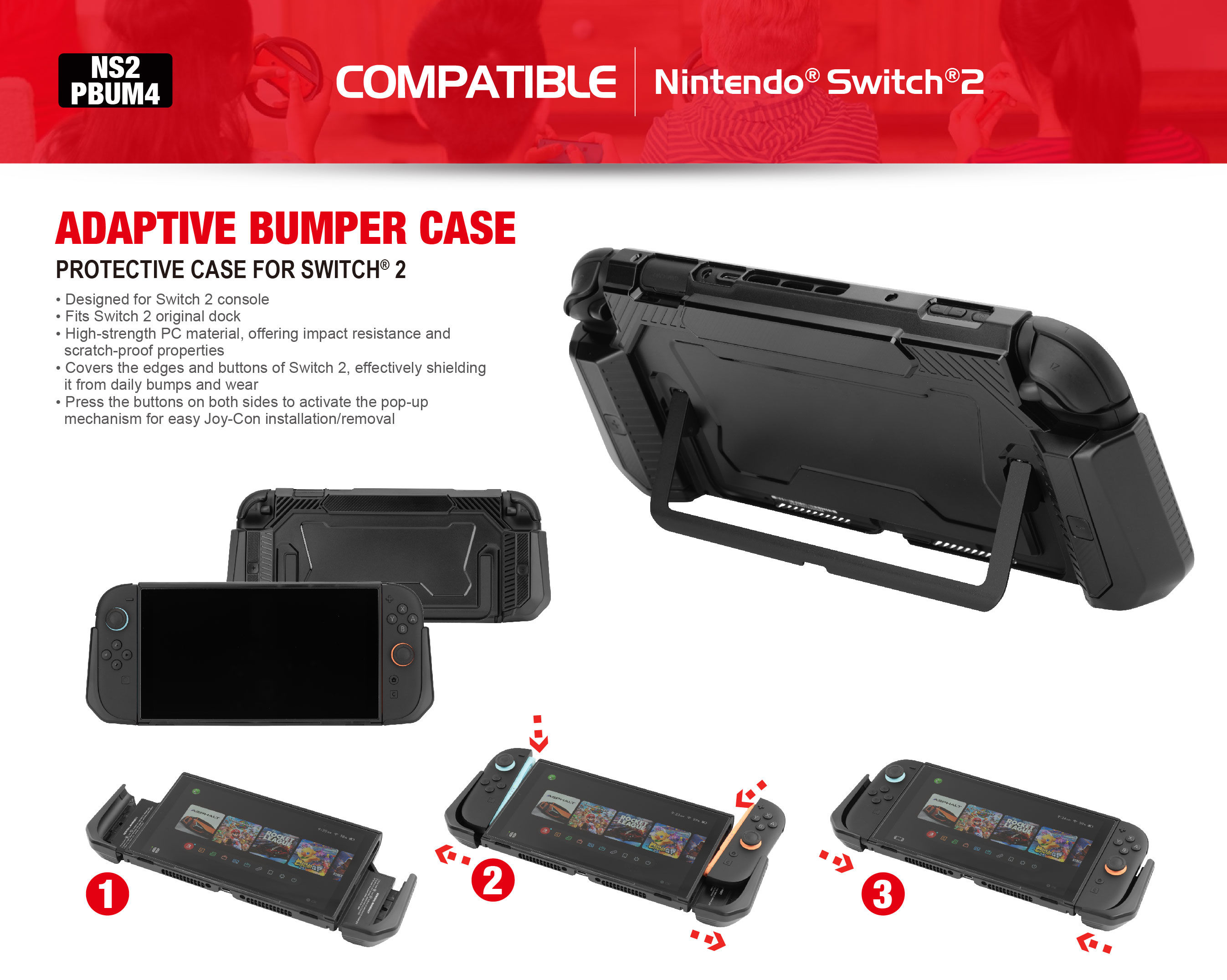NS2-PBUM4 - ADAPTIVE BUMPER CASE