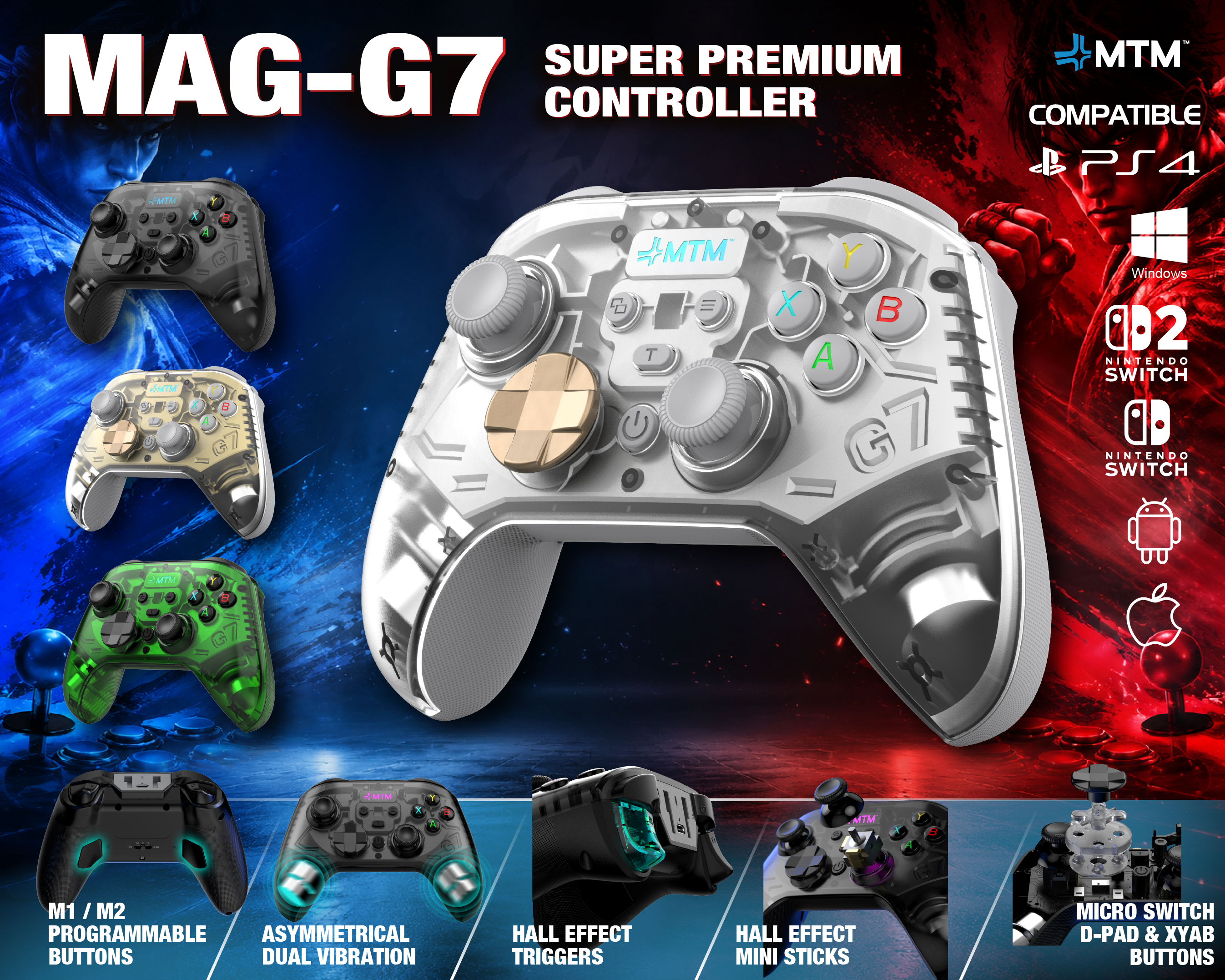 NEW MAG-G7 WIRELESS CONTROLLER — Premium Performance. Outstanding Value.