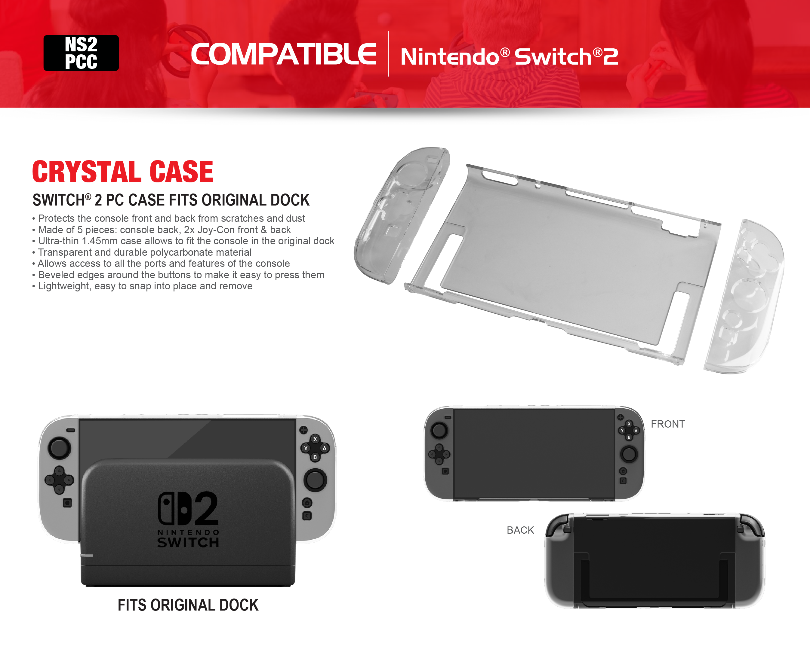 NS2-PCC - CRYSTAL CASE