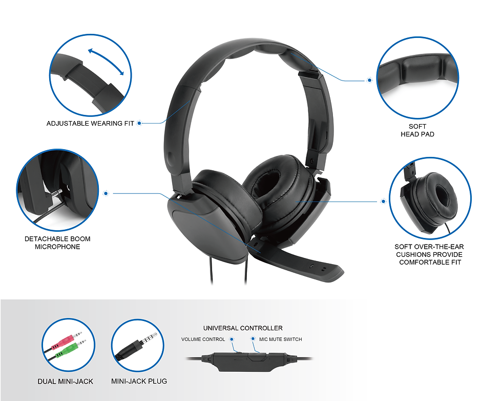 縮圖：AUDIO HS VR  HEADSET