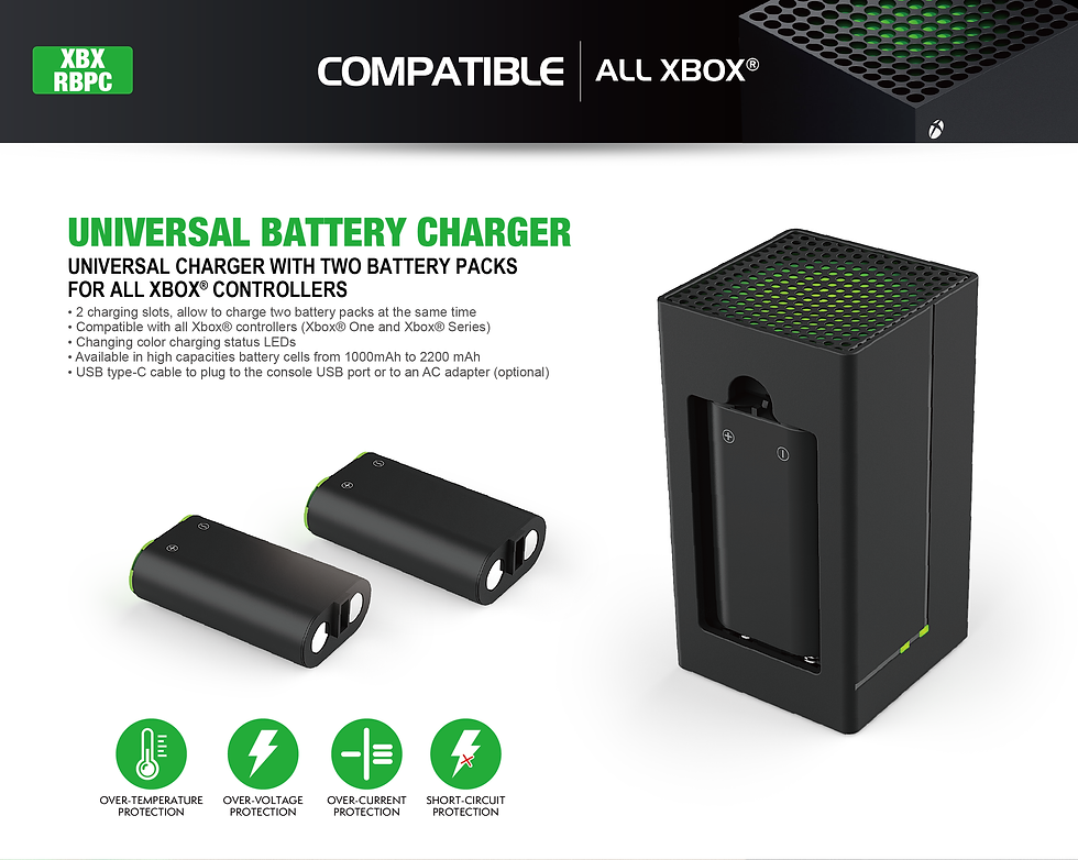 XBX-RBPC - UNIVERSAL BATTERY CHARGER BPC