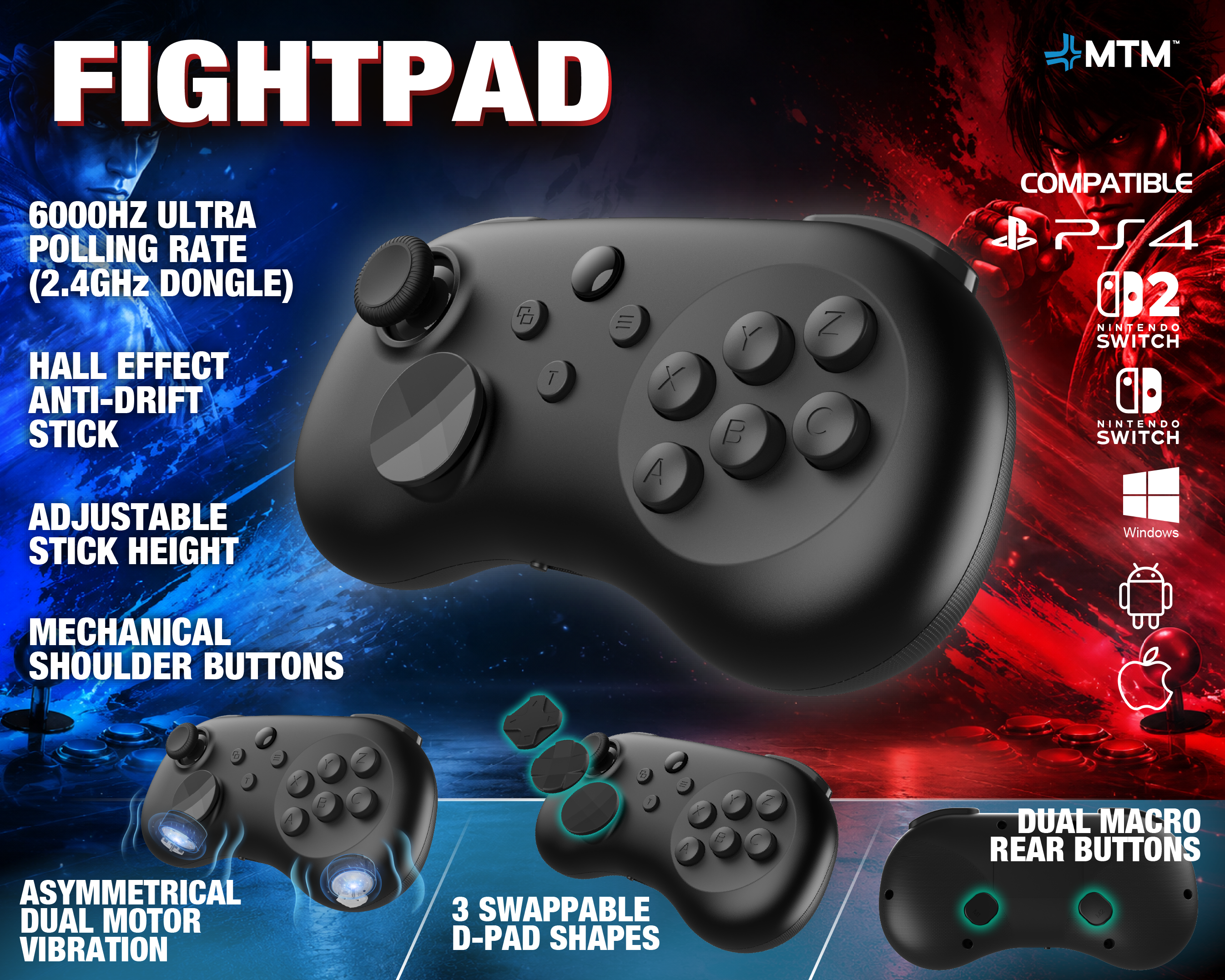 FIGHTPAD CONTROLLER — Built for Victory