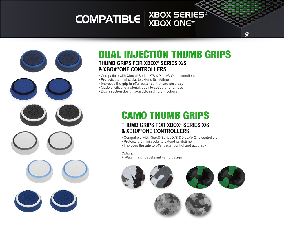 Thumbnail: XBX SILICONE - ALL THUMB GRIPS