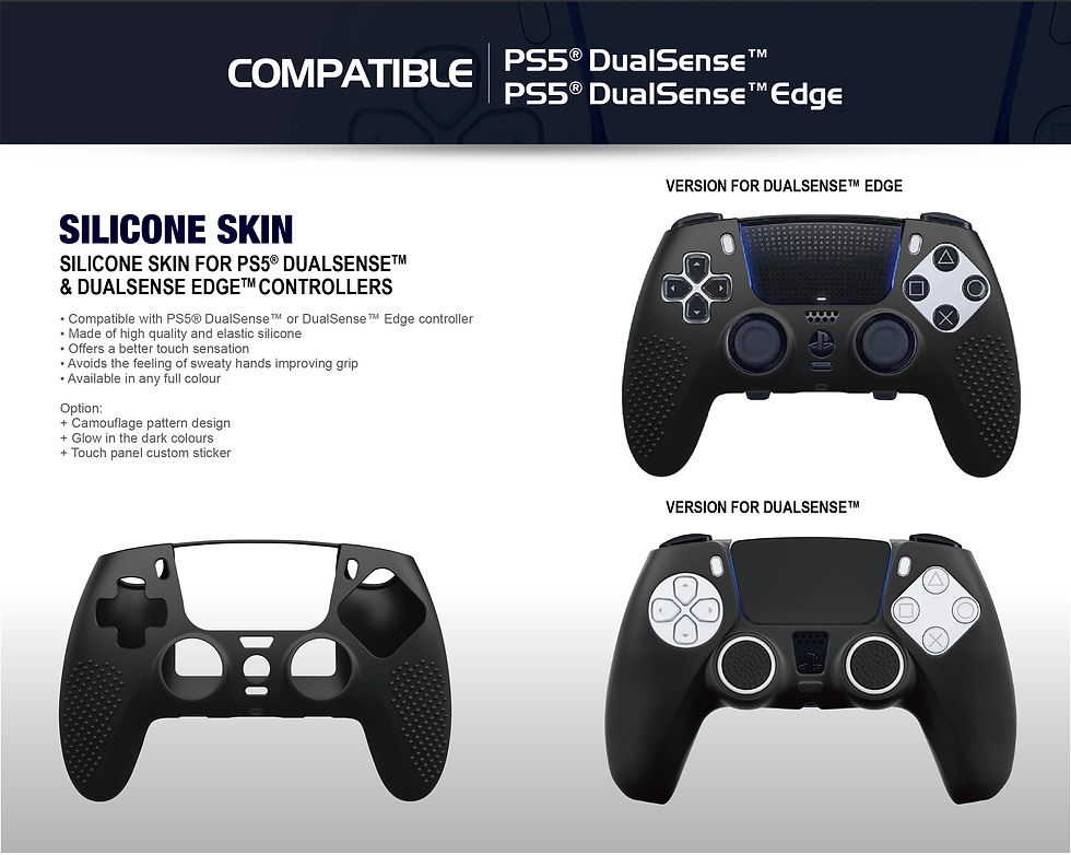 PS5 ENHANCERS - SILICONE SKIN