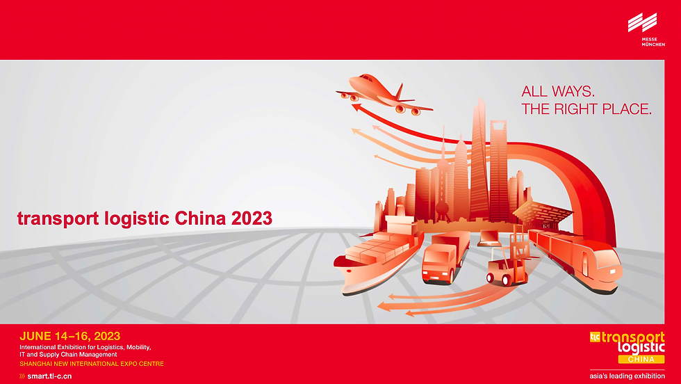 Ready to Bloom, transport logistic China 2023