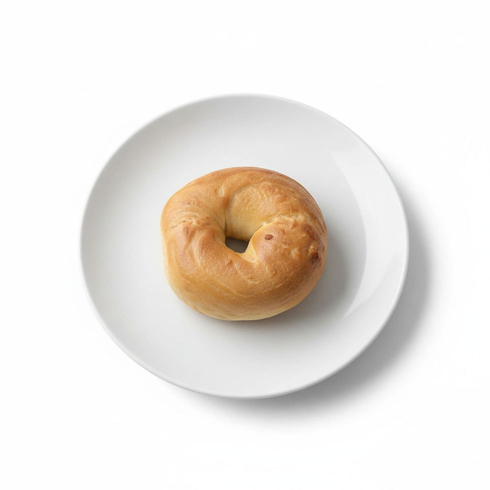 Miniatura: Mini Bagels Naturales 12pz 550grs