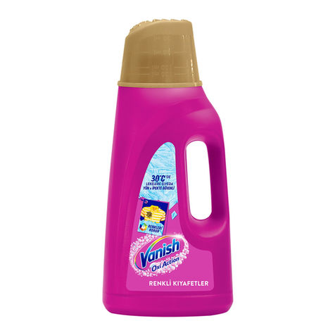 Vanish Kosla Multipower Liquid Stain Remover and Detergent Booster 2000 ml for Coloreds 
