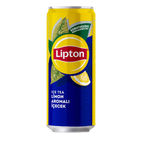 Lipton Ice Tea Lemon Flavored Iced Tea Can 250 Ml