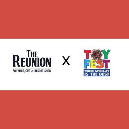 Reunion and Toyfest logos