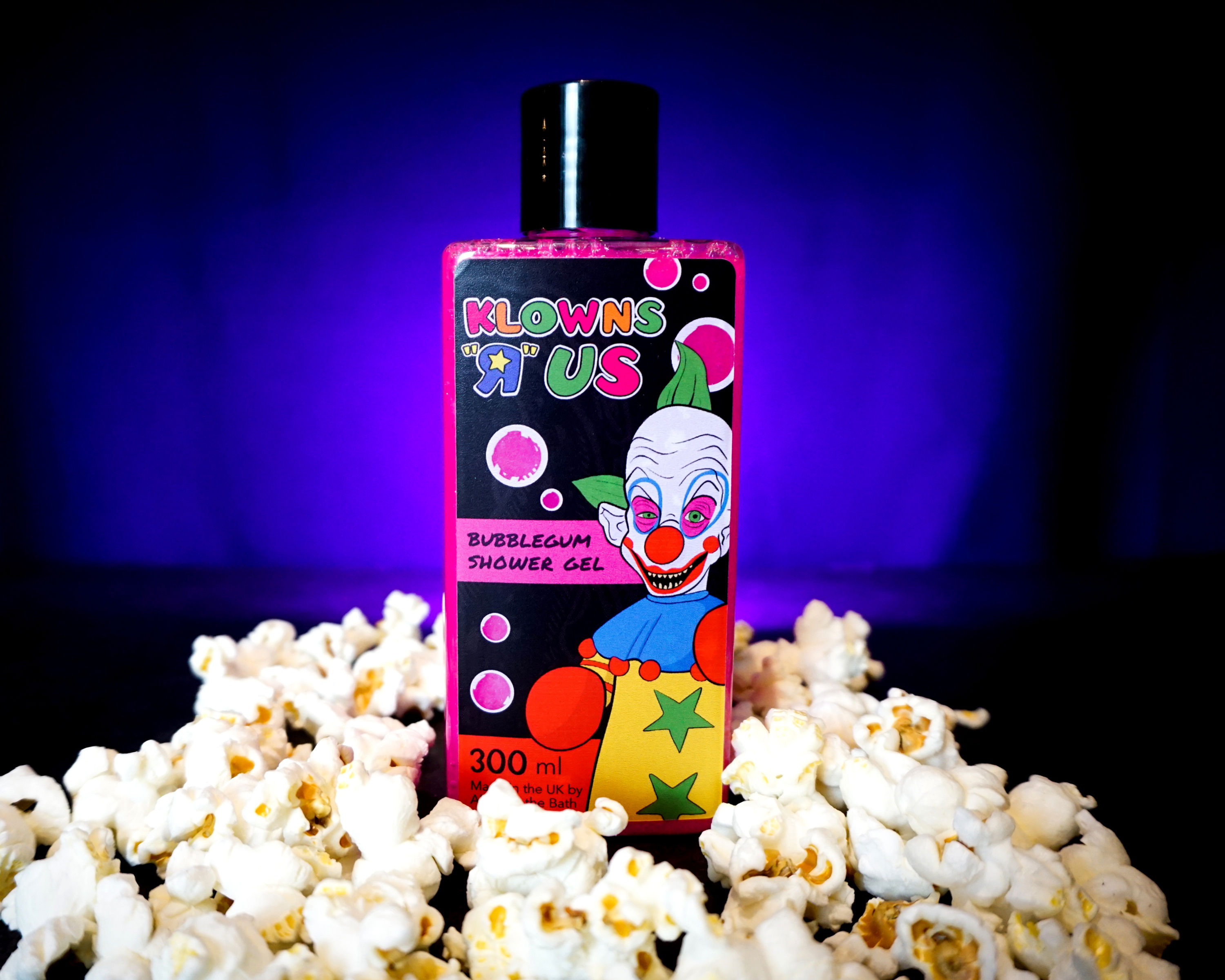 KLOWNS R US (Shorty) - bubble gum scented shower and bath gel