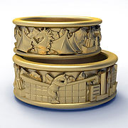 CAD models Denver gold bands