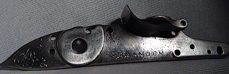old musket, hand engraving