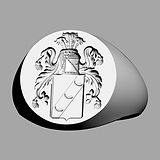 CAD model signet ring