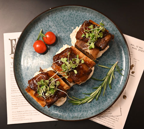 French red wine braised short ribs