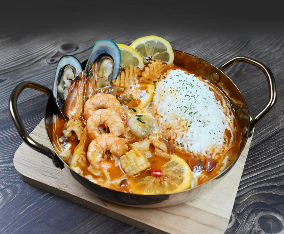 Tom Yom Seafood Stew