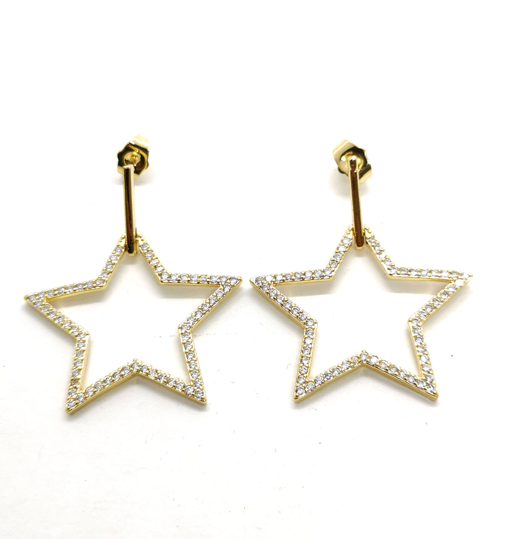 Aretes Estrellas Zirconias