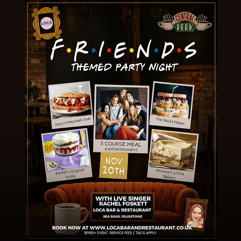 Friends Themed Night!