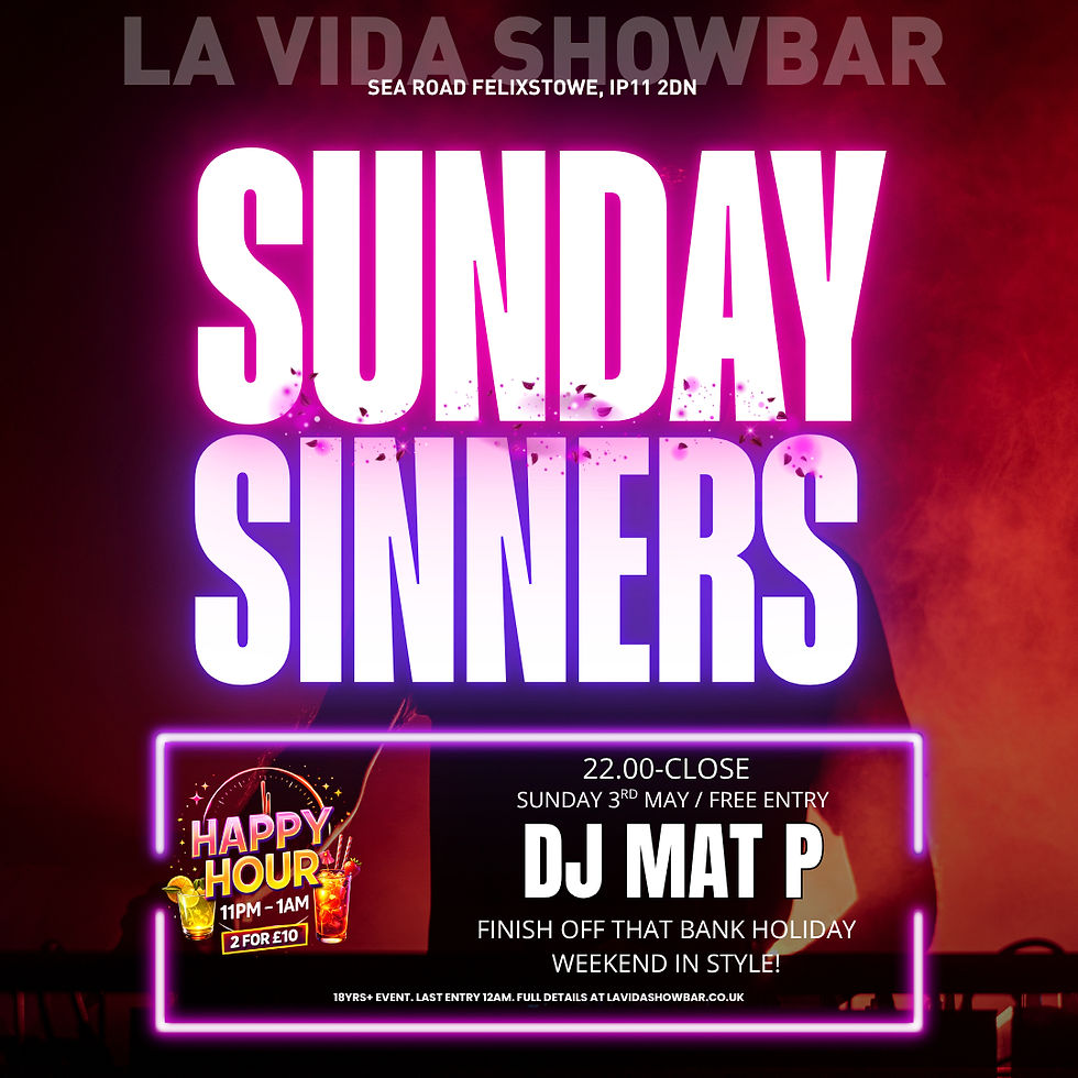 Sunday Sinners! 