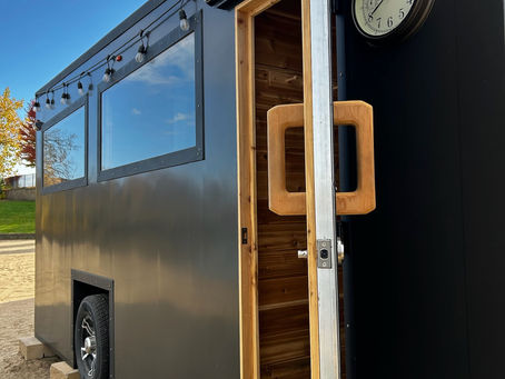 CUSTOM MOBILE SAUNA: Sauna in the Parks