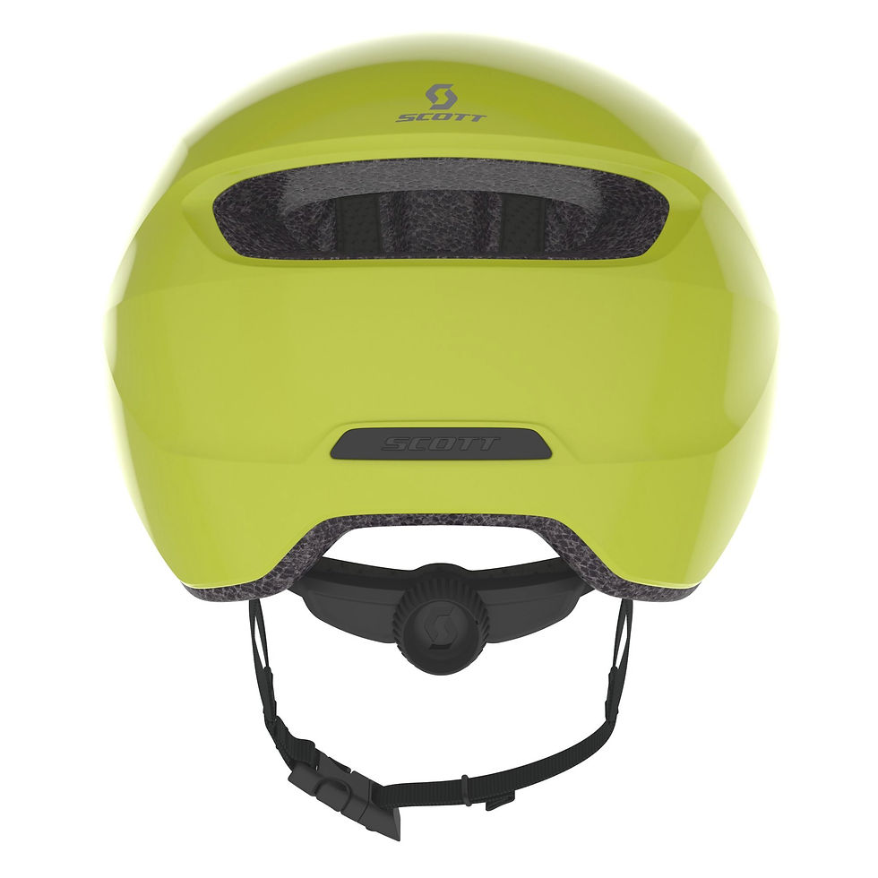 SCOTT RISTRETTO BIKE HELMET YELLOW (M)