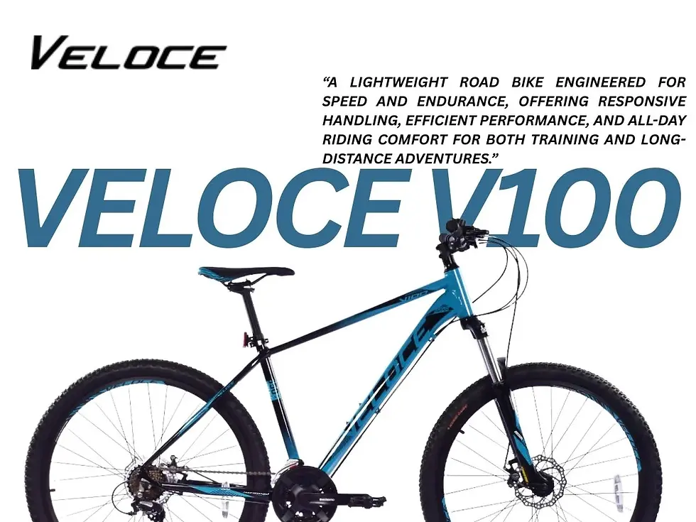 Thumbnail: VELOCE V-SERIES  MOUNTAIN BIKE V-100 BLACK / BLUE
