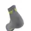 Thumbnail: GAMBITT DISTANCE LOW CUT UNISEX COMPRESSION SOCKS (GREY/FLUO YELLOW)