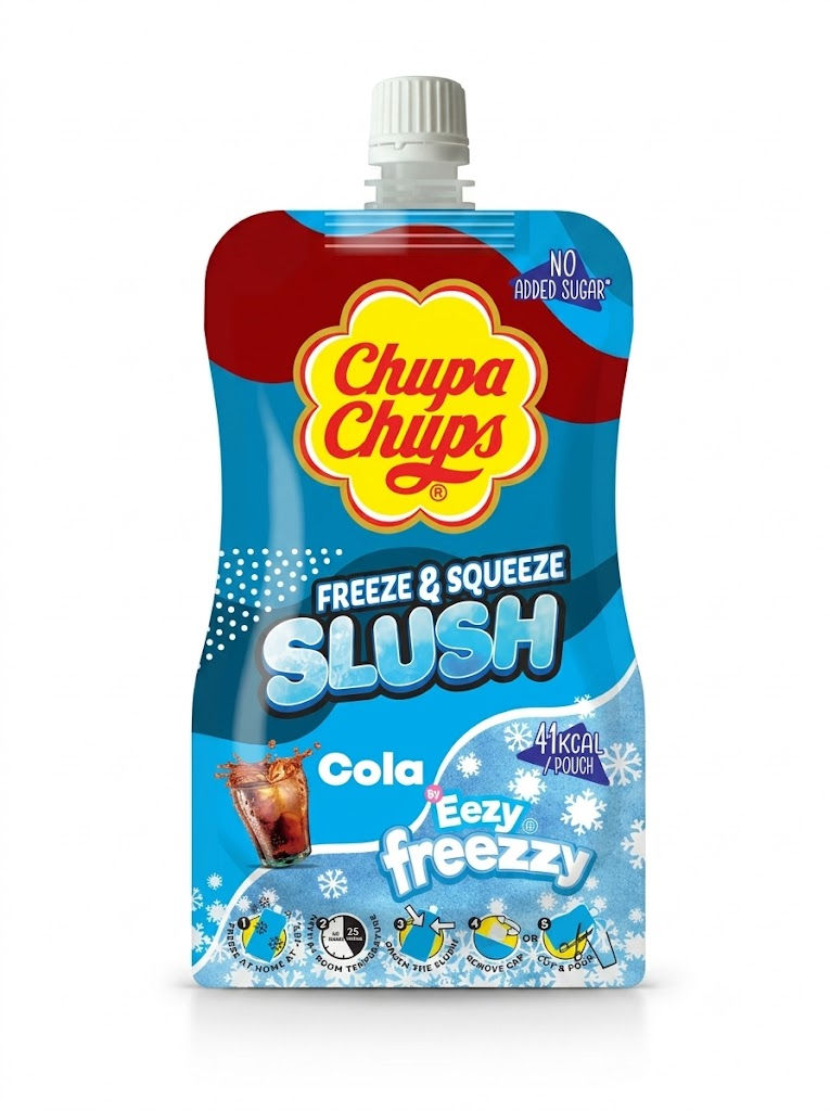 Chupa Chups Slush Freeze & Squeeze Kola Aromalı Donmuş İçecek 250 ml