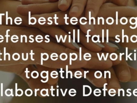 FIVE STEPS TO COLLABORATIVE DEFENSE, BETTER CYBERSECURITY