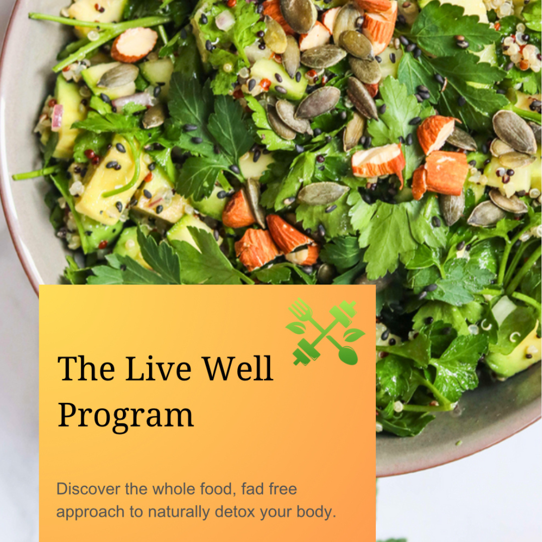 Live Well Program & Beginners Guide to Whole Food Plant Base Eating