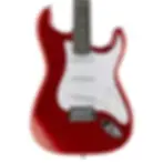 Red guitar