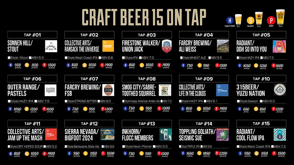 ON TAP