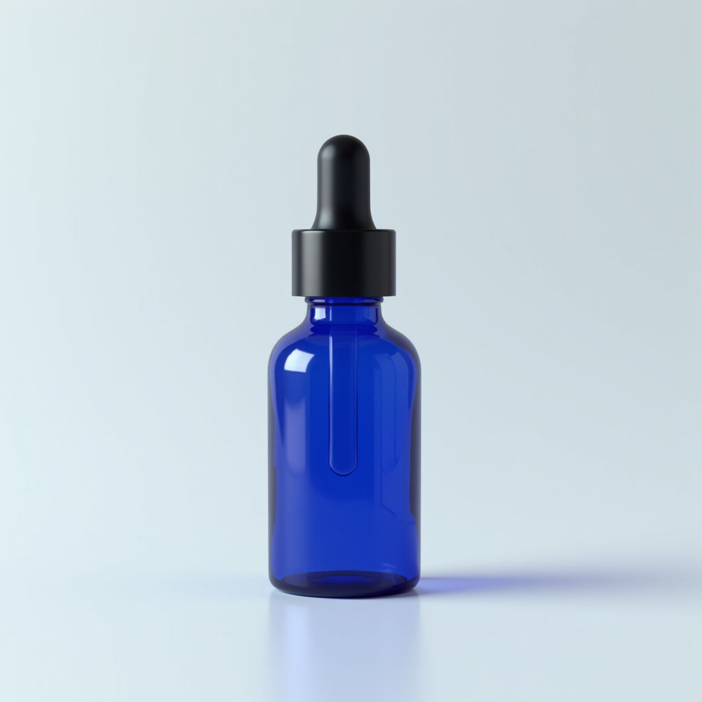 Cobalt Blue Vial