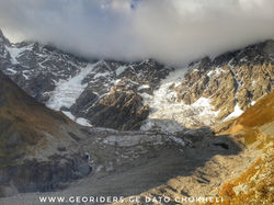 Mtb in Caucasus mountains Svaneti