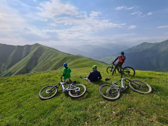 ელექტრო ველო ტური თიანეთიდან - ფშავში 2020 / E-bike tour from Tianeti to Pshavi 2020