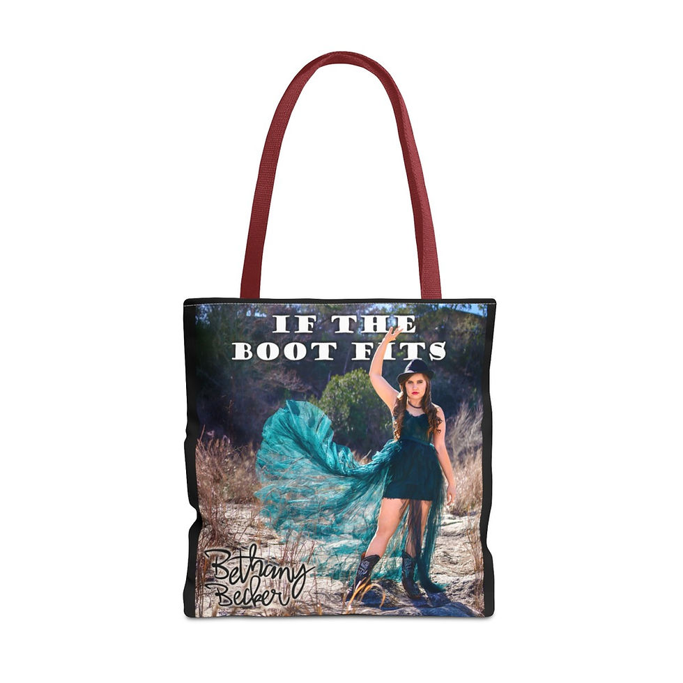 Thumbnail: If the Boot Fits Single Artwork Tote Bag
