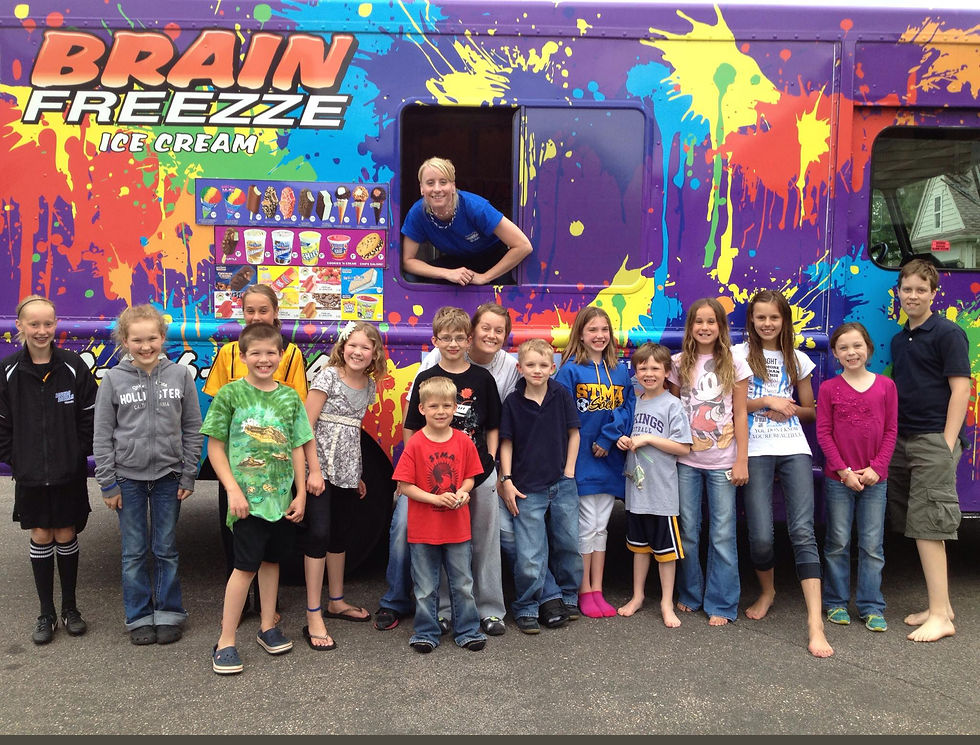 Brain Freezze Ice Cream