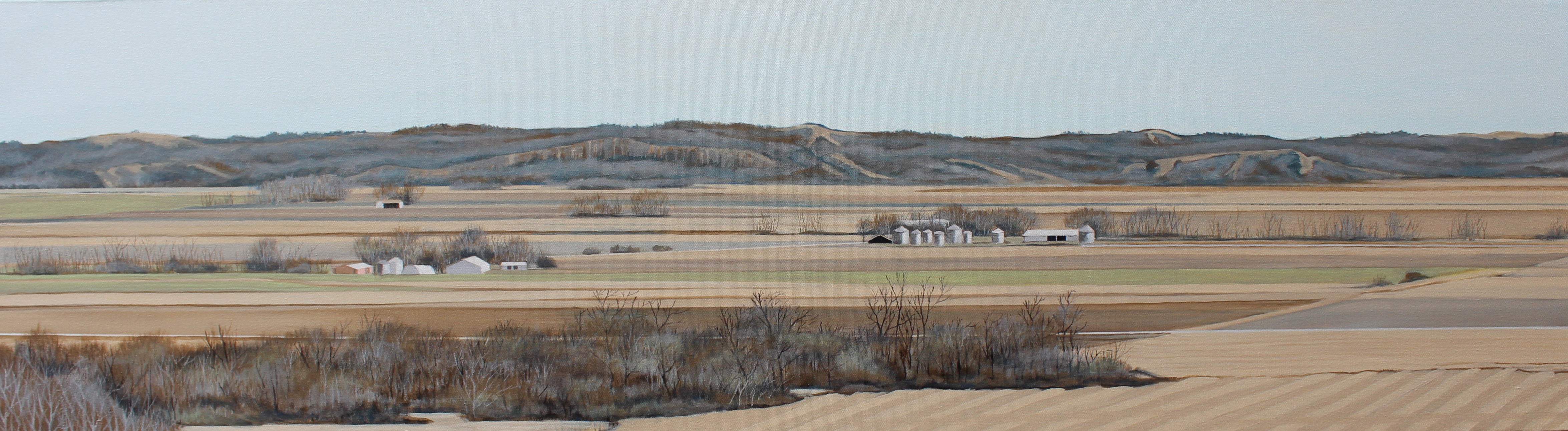 "Striations, Missouri River Valley"