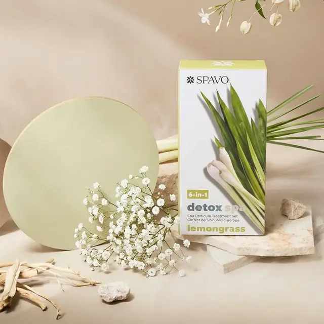 6-in-1 Deluxe Pedicure Treatment Kit