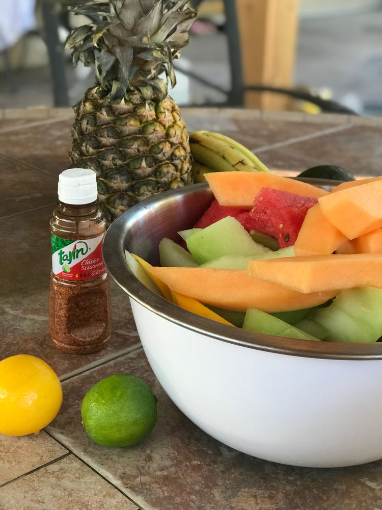 Mexican Fruit Cups RAWgust Week 2 Snack