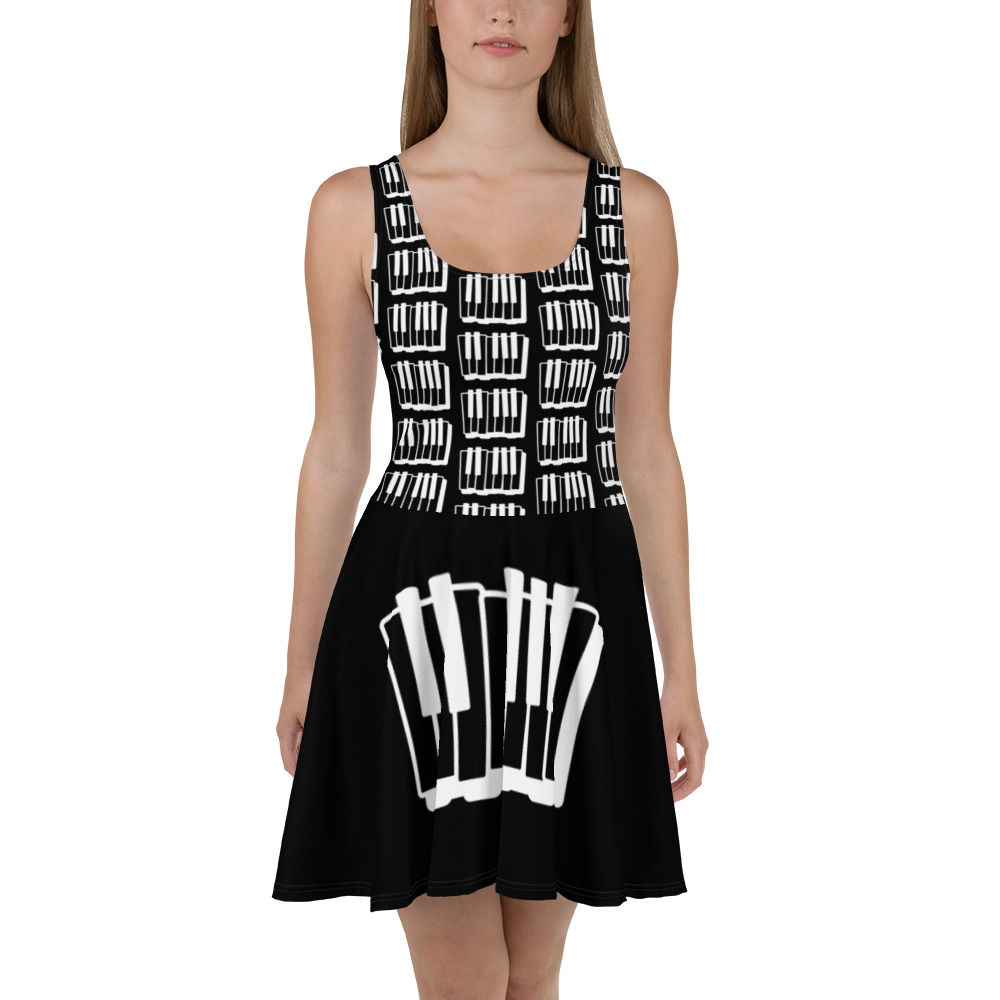 All-Over Print Skater Dress