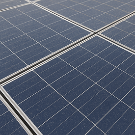 Dreckiges Solar Leistungsverlust