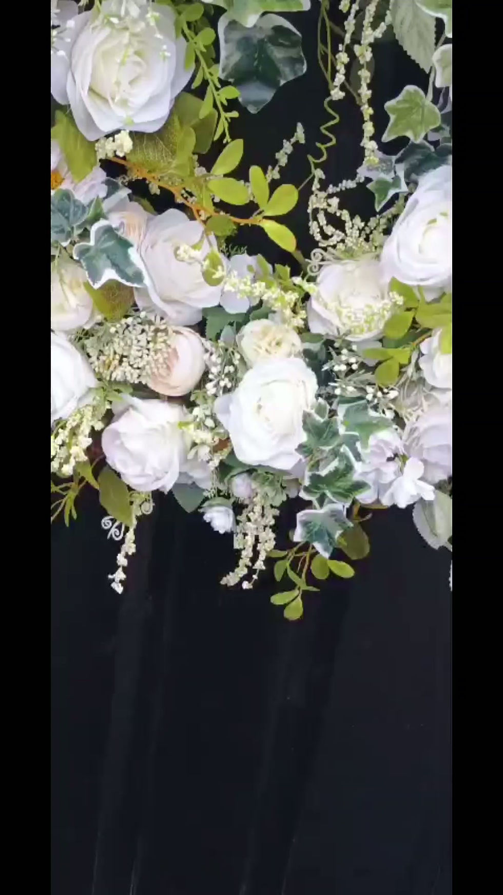 Thumbnail: Luxury Cream Rose Door wreath