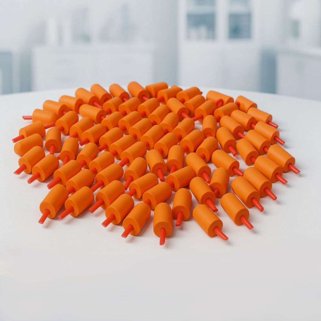 500 Pairs - Standard Size AcousticPlugs For MRI Coil Headset